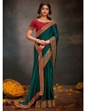 Rama Satin Silk Trendy Saree