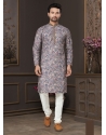 Digital Printed Mens Kurta Pajama In Multi Colour For Mens