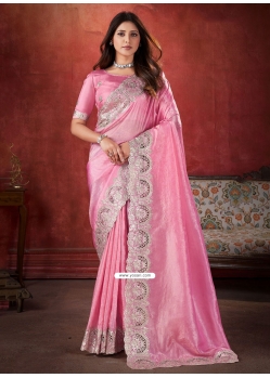 Pink Crush Trendy Saree