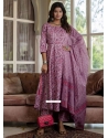 Cotton Salwar Suit In Pink