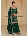 Green Premium Silk Classic Designer Salwar Suit