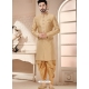 Gold Jacquard Indo Western Sherwani