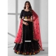 Black Georgette Designer Lehenga Choli