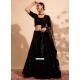 Fine Black Net Lehenga Choli