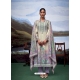 Grey Digital Printed Pure Linen Designer Suit