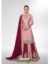 Pink Premium Silk Designer Lehenga Suit