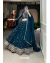 Morpeach Georgette Sequins And Embroidered Designer Lehenga Choli