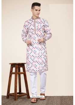 Multi Colour Heavy Cotton Digital Printed Kurta Pajama