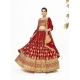 Red Designer Heavy Georgette Lehenga Choli