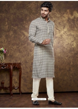 Multi Colour Poly Cotton Digital Printed Mens Kurta Pajama