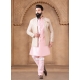 Silk Indo Western In Pink