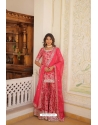 Premium Designer Readymade Sharara Suit In Pink