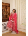 Premium Designer Readymade Sharara Suit In Pink