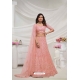 Pink Soft Net Designer Heavy Embroidered Lehenga Choli