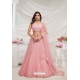 Gorgeous Pink Designer Heavy Embroidered Lehenga Choli