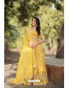 Yellow Trendy Heavy Party Wear Embroidered Lehenga Choli