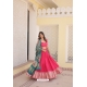 Pink Heavy Viscose Jacquard Lehenga Choli