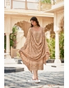 Beige Heavy Party Wear Designer Suit