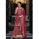 Rani Pink Designer Pakistani Palazzo Salwar Suit