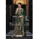 Dark Green Designer Pakistani Palazzo Salwar Suit