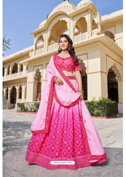 Pink Traditional Designer Heavy Trendy Lehenga Choli