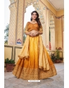 Mustard Traditional Designer Heavy Trendy Lehenga Choli