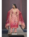 Pink Traditional Designer Pakistani Straight Salwar Suit