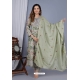 Green Trendy Cotton Readymade Salwar Suit