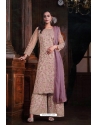 Cream Traditional Designer Pakistani Salwar Suit