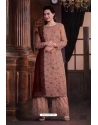 Peach Traditional Designer Pakistani Salwar Suit