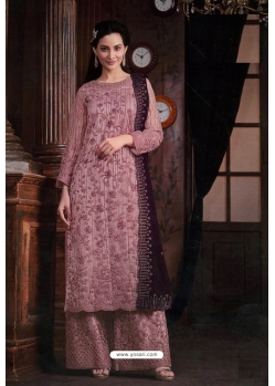 Lavender Traditional Designer Pakistani Salwar Suit