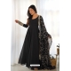 Black Premium Festive Wear Anarkali Suit