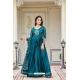 Rama Festive Wear Readymade Gown With Dupatta