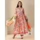 Multi Colour Designer Readymade Heavy Anarkali Suit