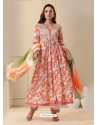 Multi Colour Designer Readymade Heavy Anarkali Suit