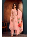 Peach Stylish Designer Two Tone Catanic Georgette Salwar Suit