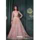 Pink Heavy Embroidery And Thread Worked Designer Lehenga Choli