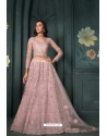 Pink Heavy Embroidery And Thread Worked Designer Lehenga Choli