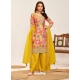 Multi Colour Heavy Premium Chinon Designer Salwar Suit