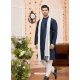 Blue Art Silk Kurta Pajama