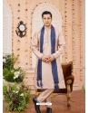 Light Brown Art Banarasi Silk Kurta Pajama