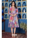 Trending Multi Colour Muslin Readymade Short Kurti