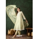 Green Organza Designer Readymade Suit