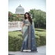 Multi Colour Silk Designer Party Wear Saree