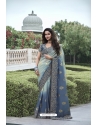 Multi Colour Silk Designer Party Wear Saree