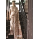 Beige Silk Party Wear Designer Saree