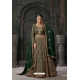 Bottle Green Premium Georgette Heavy Wedding Wear Designer Lehenga Choli