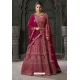 Heavy Rani Pink Wedding Wear Designer Lehenga Choli