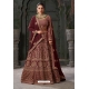 Heavy Maroon Wedding Wear Designer Lehenga Choli